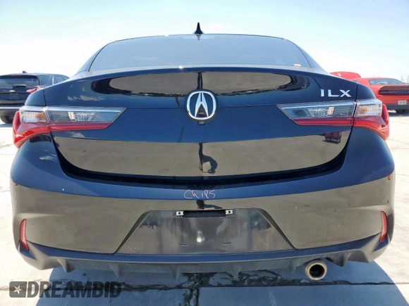 2019 Acura ILX with VIN 19UDE2F35KA010358, listed as a Copart auction lot 54062865 with 36,126 mi miles and Salvage Title. Bid and sale history available at DreamBid. Image 6.