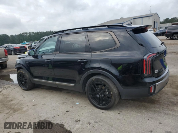 2023 Kia Telluride EX X-Line with VIN 5XYP3DGC2PG329428, listed as a Copart auction lot 54349935 with 36,323 mi miles and Salvage title. Bid and sale history available at DreamBid. Image 2.