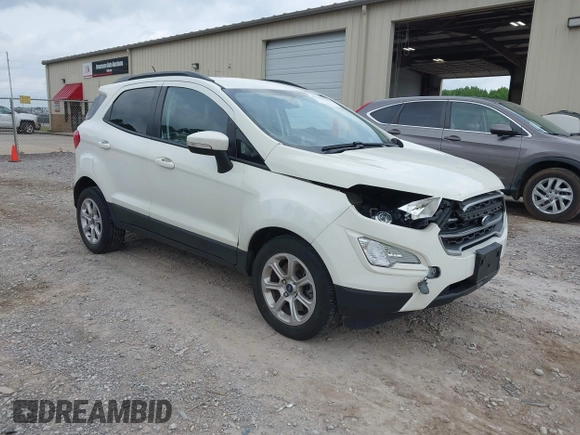 2021 Ford EcoSport SE with VIN MAJ3S2GE9MC448347, listed as a IAAI auction lot 42289292 with 39,874 mi miles and . Bid and sale history available at DreamBid. Image 1.