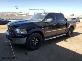 2015 Ram 1500 Big Horn with VIN 1C6RR7LTXFS599344, listed as a Copart auction lot 47317175 with 145,839 mi miles and Salvage Title. Bid and sale history available at carsss.com. Image 1.