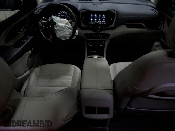 2022 GMC Terrain Denali with VIN 3GKALXEV2NL212602, listed as a Copart auction lot 42675245 with 23,893 mi miles and Salvage title. Bid and sale history available at DreamBid. Image 8.