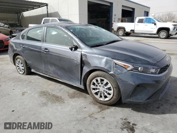2024 Kia Forte LXS with VIN 3KPF24AD8RE821722, listed as a Copart auction lot 49058825 with 10,881 mi miles and Salvage Title. Bid and sale history available at DreamBid. Image 4.