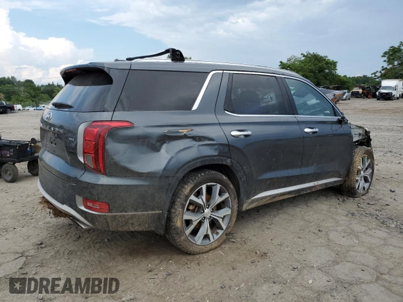 2020 Hyundai Palisade SEL with VIN KM8R3DHE1LU131520, listed as a Copart auction lot 64320425 with Not provided miles and Clean title. Bid and sale history available at DreamBid. Image 3.