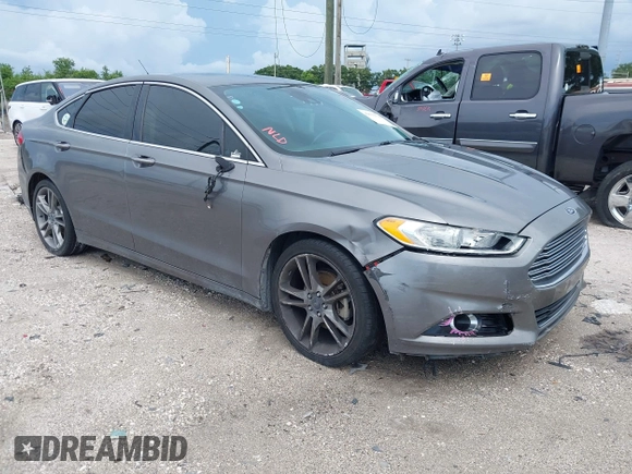 2013 Ford Fusion Titanium with VIN 3FA6P0K96DR131317, listed as a IAAI auction lot 42552736 with 154,762 mi miles and . Bid and sale history available at DreamBid. Image 1.