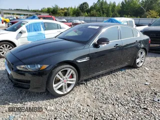 2017 Jaguar XE 35t Prestige with VIN SAJAK4BV4HCP15471, listed as a Copart auction lot 69994984 with 56,356 mi miles and Salvage Title. Bid and sale history available at carsss.com. Image 1.