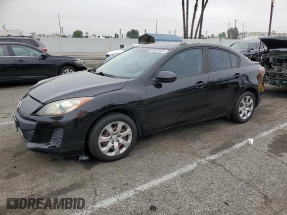 2013 Mazda 3 i Sport with VIN JM1BL1UPXD1847573, listed as a Copart auction lot 53841635 with 158,722 mi miles and Salvage Title. Bid and sale history available at DreamBid. Image 1.