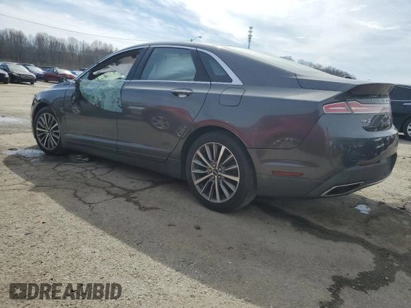 2017 Lincoln MKZ Select with VIN 3LN6L5CC1HR613093, listed as a Copart auction lot 45314395 with 65,053 mi miles and Non repairable. Bid and sale history available at DreamBid. Image 2.