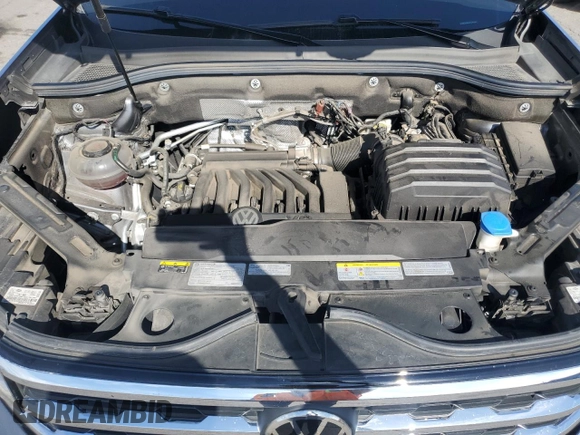 2021 Volkswagen Atlas SE with VIN 1V2HE2CA6MC215129, listed as a Copart auction lot 75023114 with 34,861 mi miles and Salvage title. Bid and sale history available at DreamBid. Image 12.