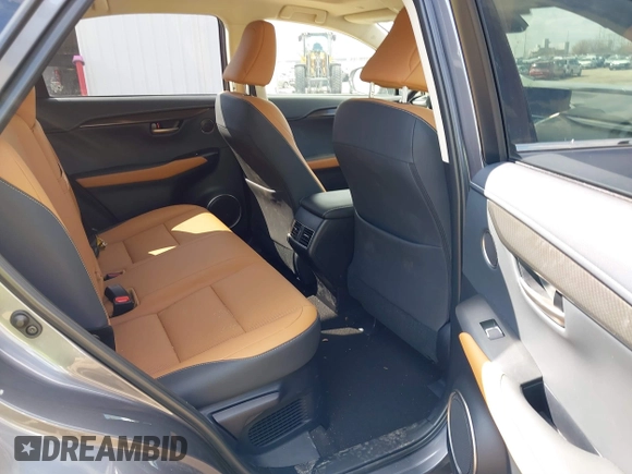 2021 Lexus NX 300h with VIN JTJGJRDZ4M2161869, listed as a IAAI auction lot 41869352 with 33,523 mi miles and . Bid and sale history available at DreamBid. Image 8.