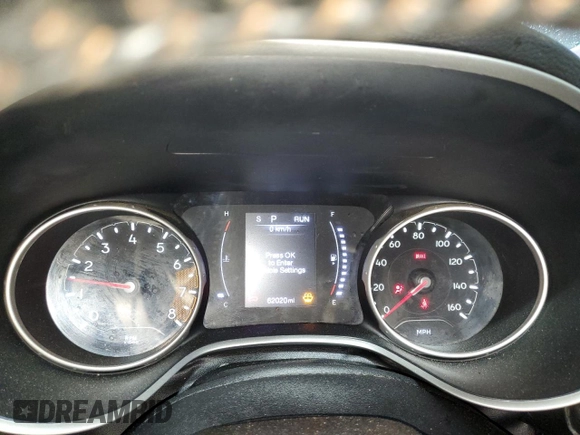 2020 Jeep Compass Latitude с VIN 3C4NJDBB6LT153787, выставлен на аукционе Copart как лот 56795085 с пробегом 62 020 миль миль и Списание • Salvage title. История ставок и продаж доступна на DreamBid. Изображение 9.