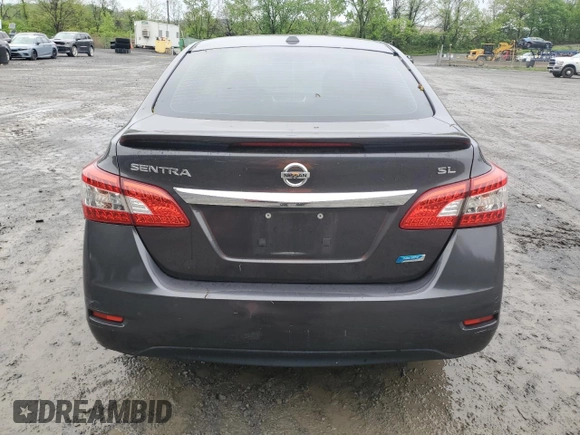 2014 Nissan Sentra S with VIN 3N1AB7AP0EL625403, listed as a Copart auction lot 55717405 with 90,143 mi miles and Clean Title. Bid and sale history available at DreamBid. Image 6.
