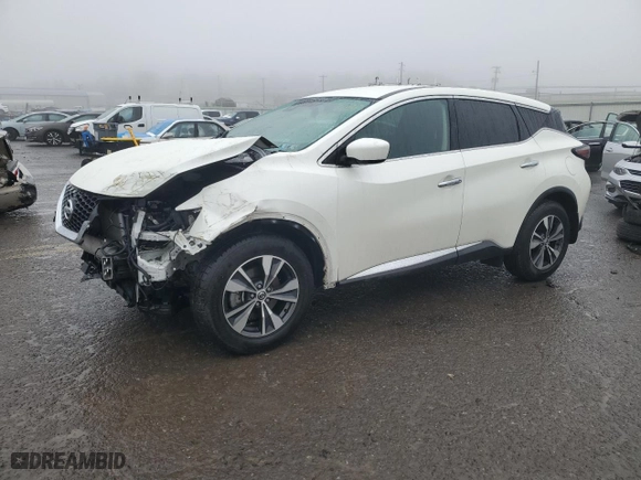 2021 Nissan Murano S with VIN 5N1AZ2AS2MC105516, listed as a Copart auction lot 45148635 with 32,979 mi miles and Salvage Title. Bid and sale history available at carsss.com. Image 1.