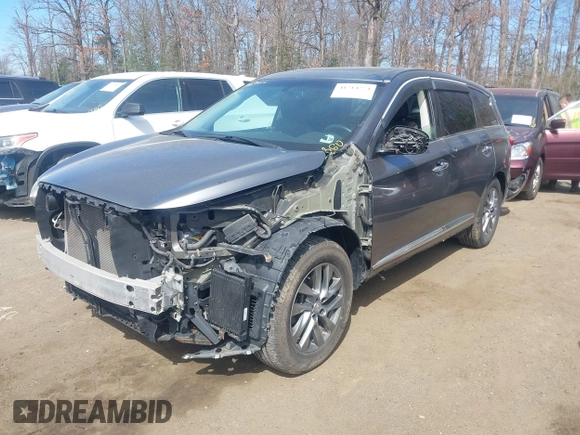 2015 Infiniti QX60 with VIN 5N1AL0MM9FC514957, listed as a IAAI auction lot 41714774 with 77,070 mi miles. Bid and sale history available at carsss.com. Image 17.