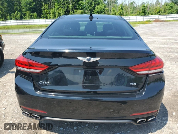 2017 Genesis G80 Ultimate z VIN KMHGN4JF8HU214213, wystawiony jako Copart lot #60082845 z przebiegiem 110 047 mil mil oraz Szkoda całkowita • Salvage title. Historia ofert i sprzedaży dostępna na DreamBid. Obrazek 6.
