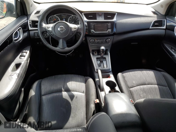 2017 Nissan Sentra SV with VIN 3N1AB7AP7HY256319, listed as a Copart auction lot 49344615 with 75,971 mi miles and Salvage Title. Bid and sale history available at DreamBid. Image 8.