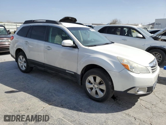 2011 Subaru Outback Prem with VIN 4S4BRCBC8B3334765, listed as a Copart auction lot 49220445 with 171,941 mi miles and Salvage Title. Bid and sale history available at DreamBid. Image 4.