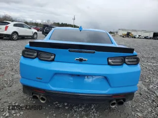 2022 Chevrolet Camaro LT1 with VIN 1G1FF1R78N0126475, listed as a Copart auction lot 87551545 with 25,430 mi miles and Salvage Title. Bid and sale history available at carsss.com. Image 6.