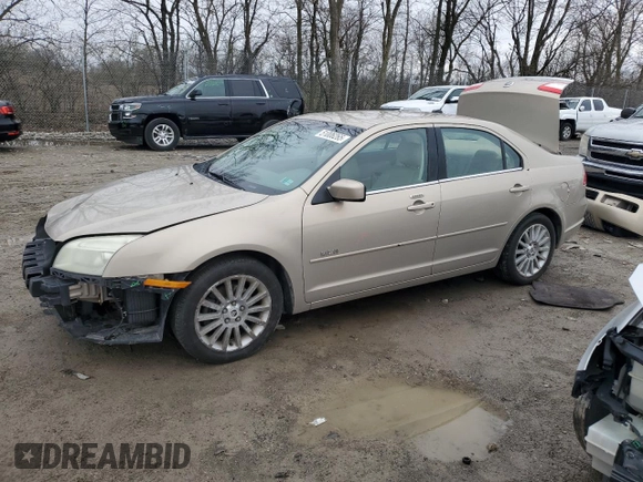 2008 Mercury Milan Premier with VIN 3MEHM08Z98R646125, listed as a Copart auction lot 51006265 with 171,399 mi miles and Salvage title. Bid and sale history available at DreamBid. Image 1.