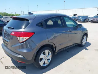 2019 Honda HR-V EX with VIN 3CZRU5H55KM721708, listed as a IAAI auction lot 41993315 with 52,061 mi miles. Bid and sale history available at carsss.com. Image 4.
