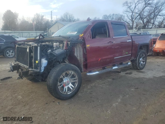 2015 Chevrolet Silverado 1500 High Country with VIN 3GCUKTEJ5FG348492, listed as a Copart auction lot 83608464 with 122,891 mi miles and Salvage Title. Bid and sale history available at carsss.com. Image 1.