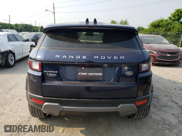 2018 Land Rover Range Rover Evoque SE with VIN SALVP2RX5JH323937, listed as a Copart auction lot 59460335 with 82,730 mi miles and Salvage title. Bid and sale history available at DreamBid. Image 6.