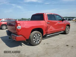 2018 Toyota Tundra SR5 with VIN 5TFHW5F16JX678999, listed as a Copart auction lot 64067595 with 45,627 mi miles and Salvage title. Bid and sale history available at DreamBid. Image 3.