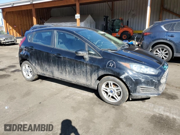 2018 Ford Fiesta SE with VIN 3FADP4EJXJM106918, listed as a Copart auction lot 47503335 with 101,360 mi miles and Salvage Title. Bid and sale history available at DreamBid. Image 4.