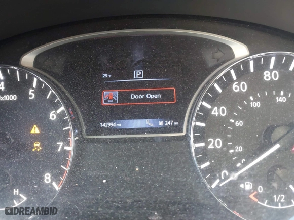 2017 Nissan Altima 2.5 SR with VIN 1N4AL3AP9HC265993, listed as a IAAI auction lot 41627180 with 142,994 mi miles. Bid and sale history available at carsss.com. Image 7.