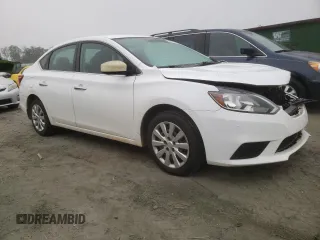 2017 Nissan Sentra S with VIN 3N1AB7AP5HY294244, listed as a Copart auction lot 59719275 with 166,506 mi miles and Salvage title. Bid and sale history available at DreamBid. Image 4.