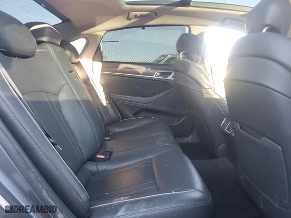 2016 Hyundai Genesis 3.8L with VIN KMHGN4JE5GU114818, listed as a Copart auction lot 88043335 with 74,061 mi miles and Salvage Title. Bid and sale history available at carsss.com. Image 10.