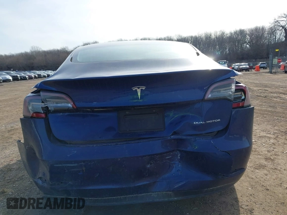 2019 Tesla Model 3 Long Range with VIN 5YJ3E1EB3KF408270, listed as a IAAI auction lot 41773713 with 78,519 mi miles. Bid and sale history available at carsss.com. Image 17.