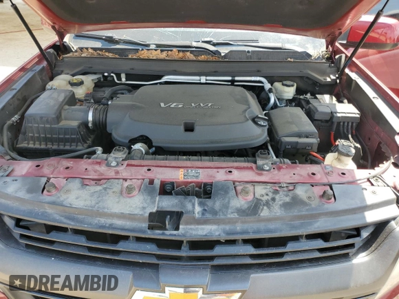 2017 Chevrolet Colorado 2WD Z71 z VIN 1GCGSDEN4H1290284, wystawiony jako Copart lot #54911035 z przebiegiem 120 896 mil mil oraz Szkoda całkowita • Salvage title. Historia ofert i sprzedaży dostępna na DreamBid. Obrazek 11.