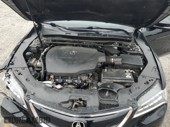 2016 Acura TLX V6 with VIN 19UUB2F33GA008415, listed as a Copart auction lot 59565375 with 111,329 mi miles and Salvage title. Bid and sale history available at DreamBid. Image 11.