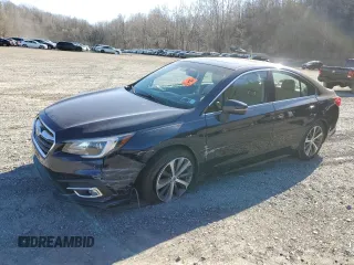2018 Subaru Legacy Limited with VIN 4S3BNAK67J3034714, listed as a Copart auction lot 52395735 with 53,168 mi miles and Salvage Title. Bid and sale history available at carsss.com. Image 1.