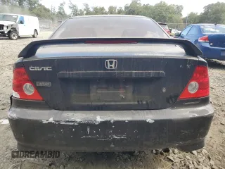 2005 Honda Civic EX with VIN 1HGEM21995L023996, listed as a Copart auction lot 75929274 with 150,577 mi miles and Salvage Title. Bid and sale history available at carsss.com. Image 6.