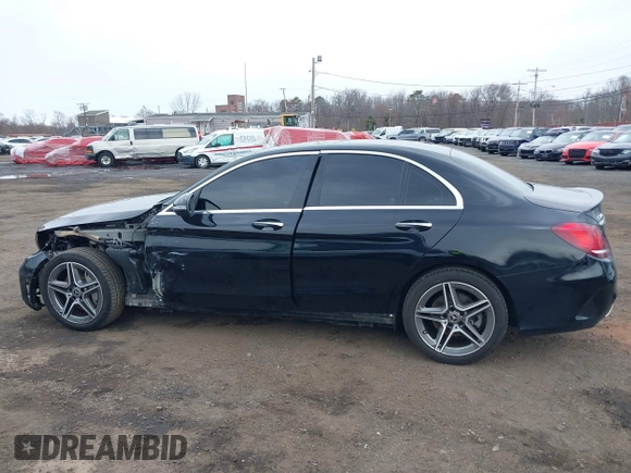 2020 Mercedes-Benz C 300 with VIN WDDWF8EB7LR549783, listed as a IAAI auction lot 41887063 with 83,443 mi miles and . Bid and sale history available at DreamBid. Image 14.