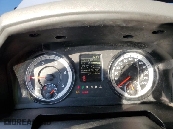 2015 Ram 2500 Tradesman with VIN 3C6UR5HL8FG529663, listed as a Copart auction lot 85499944 with 241,164 mi miles and Salvage title. Bid and sale history available at DreamBid. Image 9.