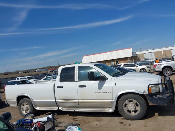 2003 Dodge Ram 2500 ST with VIN 3D7KA28C43G733285, listed as a IAAI auction lot 41762538 with 258,177 mi miles. Bid and sale history available at carsss.com. Image 14.