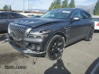 2022 Genesis GV80 with VIN KMUHCESC3NU094287, listed as a Copart auction lot 78544554 with 32,976 mi miles and Salvage Title. Bid and sale history available at DreamBid. Image 1.