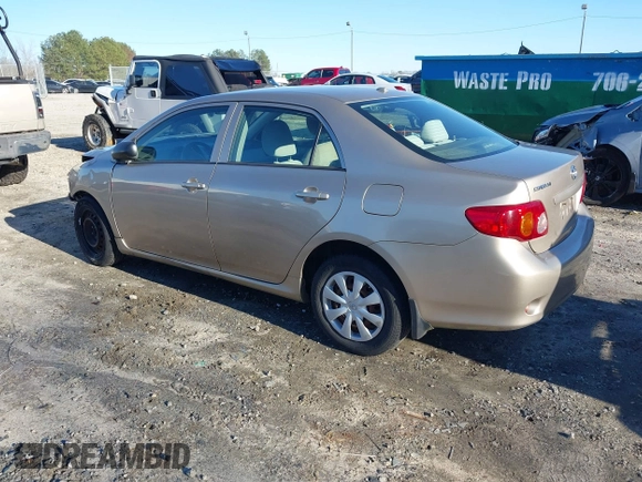 2009 Toyota Corolla with VIN 1NXBU40EX9Z049143, listed as a IAAI auction lot 41596503 with 94,255 mi miles. Bid and sale history available at carsss.com. Image 3.