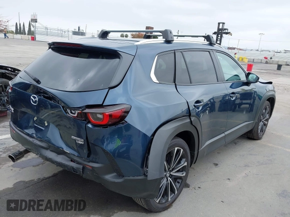 2024 Mazda CX-50 2.5 Turbo with VIN 7MMVABXY1RN237106, listed as a IAAI auction lot 42117311 with 3,135 mi miles and . Bid and sale history available at DreamBid. Image 4.
