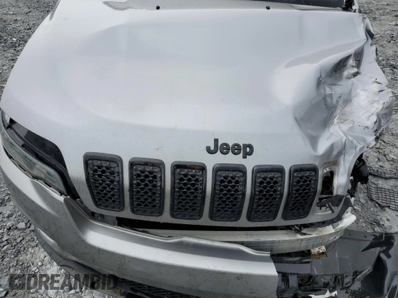2021 Jeep Cherokee Latitude Plus with VIN 1C4PJLLB8MD112568, listed as a Copart auction lot 53832485 with 128,186 mi miles and Salvage title. Bid and sale history available at DreamBid. Image 12.