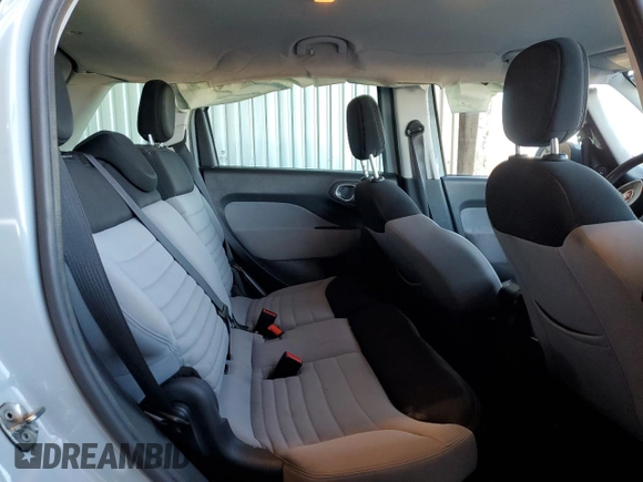 2014 FIAT 500L Easy with VIN ZFBCFABH7EZ020773, listed as a Copart auction lot 44234695 with 147,099 mi miles and Salvage Title. Bid and sale history available at DreamBid. Image 10.