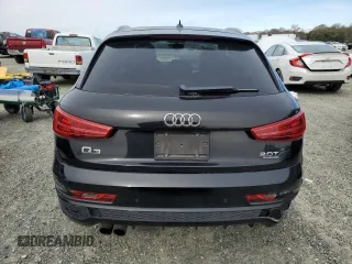 2017 Audi Q3 Prestige with VIN WA1GCCFS4HR016879, listed as a Copart auction lot 44361465 with 48,988 mi miles and Salvage Title. Bid and sale history available at carsss.com. Image 6.
