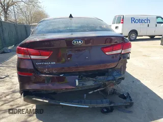 2019 Kia Optima LX with VIN 5XXGT4L37KG347930, listed as a IAAI auction lot 41772543 with 112,608 mi miles. Bid and sale history available at carsss.com. Image 16.