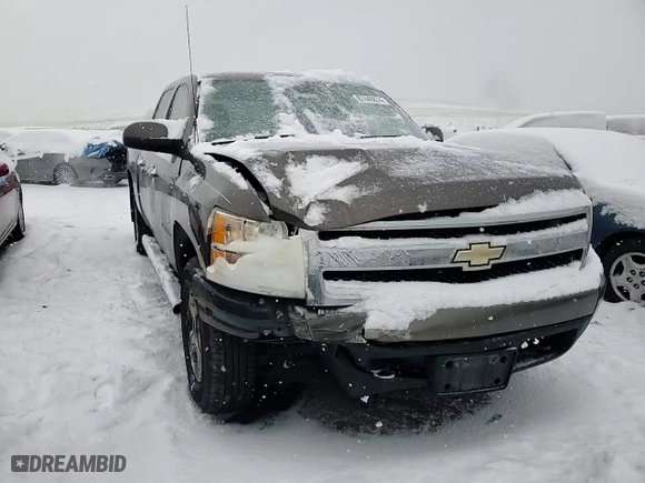 2007 Chevrolet Silverado 1500 LTZ with VIN 2GCEK13M471549848, listed as a Copart auction lot 87449874 with 200,193 mi miles and Salvage Title. Bid and sale history available at carsss.com. Image 10.