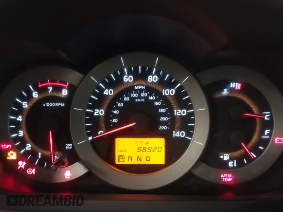 2012 Toyota RAV4 Limited with VIN 2T3DF4DV8CW243505, listed as a IAAI auction lot 42124664 with 98,920 mi miles. Bid and sale history available at carsss.com. Image 7.