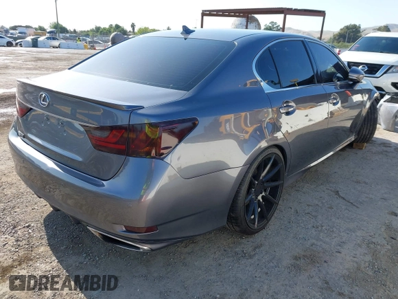 2013 Lexus GS 350 with VIN JTHCE1BL8D5004042, listed as a IAAI auction lot 42152739 with 130,315 mi miles. Bid and sale history available at carsss.com. Image 4.