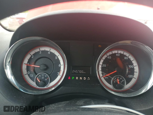 2013 Dodge Grand Caravan SXT with VIN 2C4RDGCG9DR600038, listed as a Copart auction lot 54655215 with 245,700 mi miles and Clean Title. Bid and sale history available at DreamBid. Image 9.