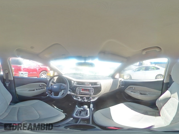 2016 Kia Rio LX with VIN KNADM4A35G6625228, listed as a Copart auction lot 52908375 with 71,029 mi miles and Salvage Title. Bid and sale history available at carsss.com. Image 12.